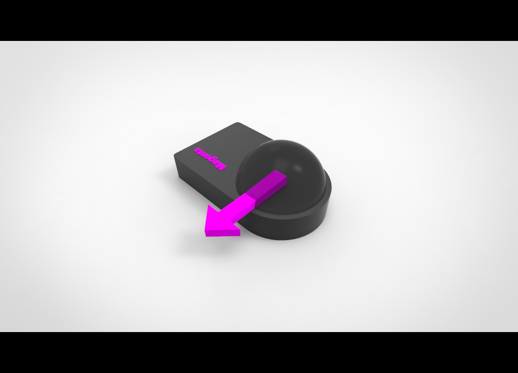 Magenta I 3D direction illustration